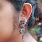 German Silver Earring