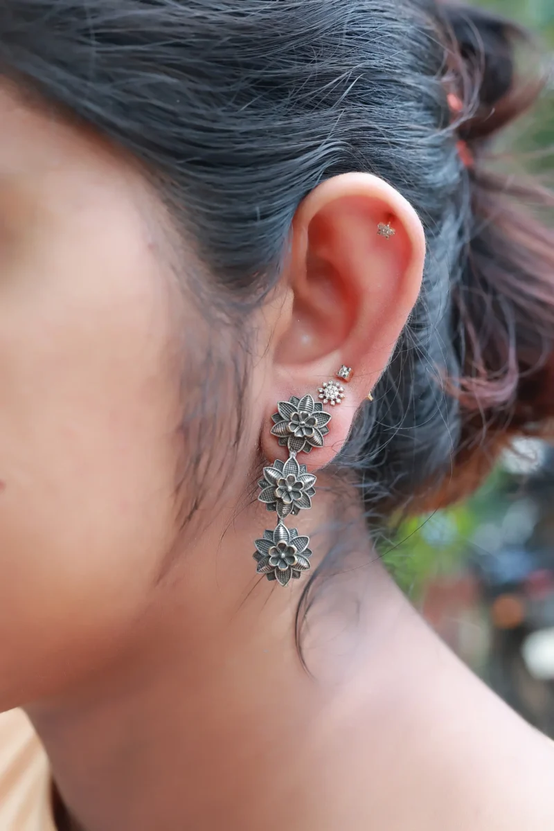 German Silver Earring