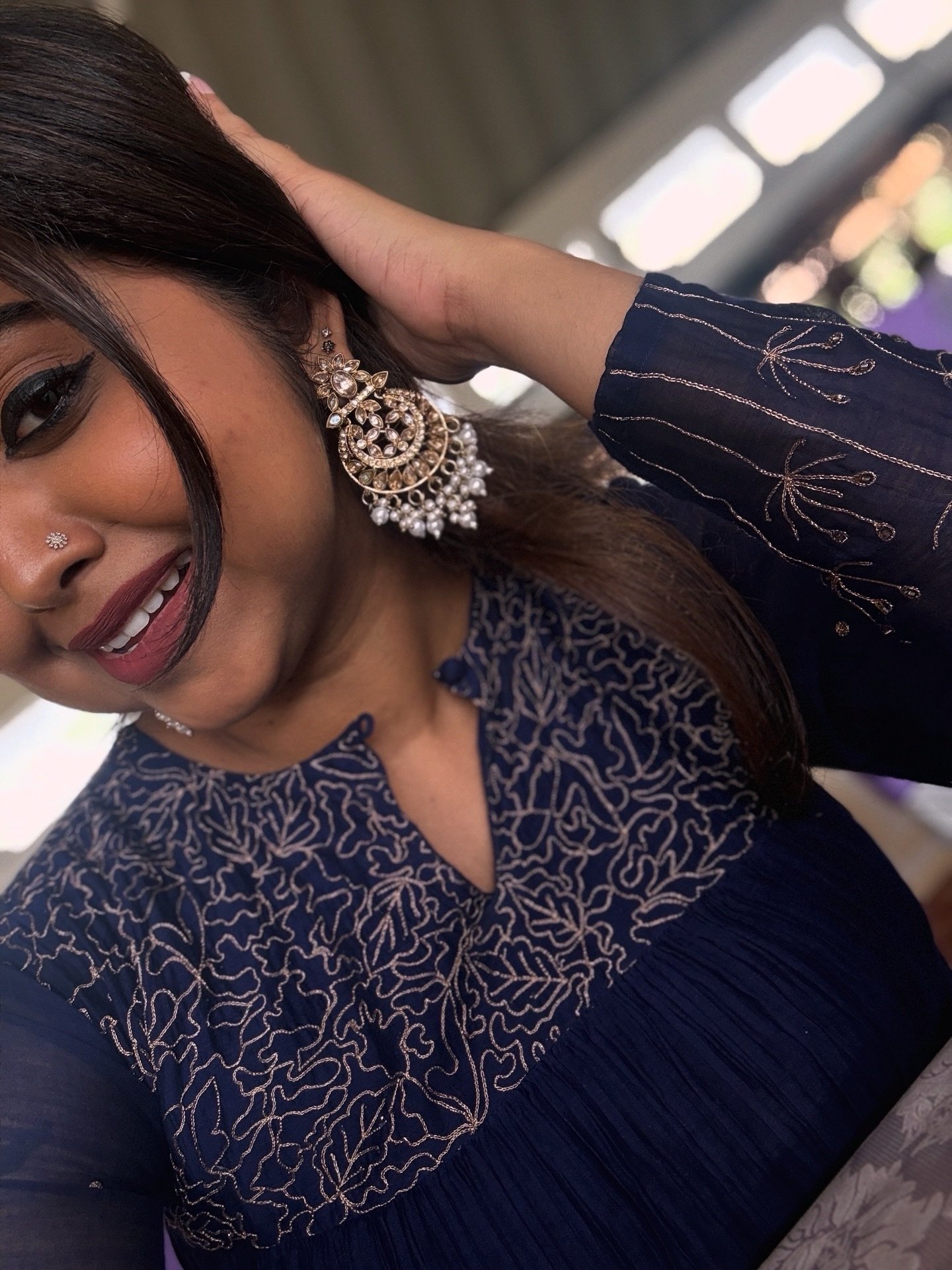 Partywear earring