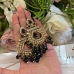 Black earrings
