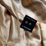 Pearl mala in layer + earring