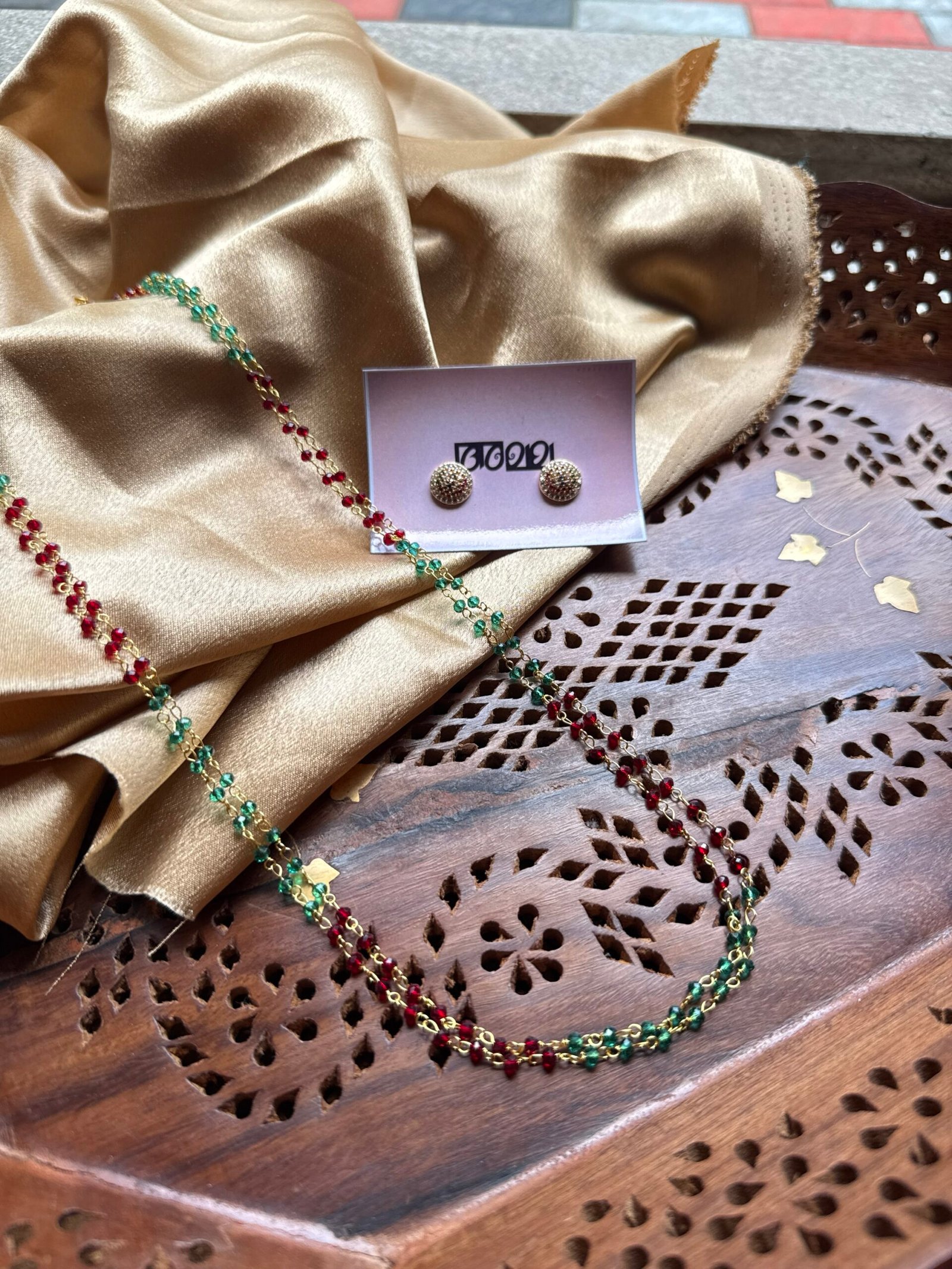 Multi colour crystal mala combo