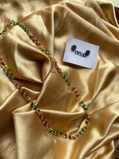 Gold plated layer mala