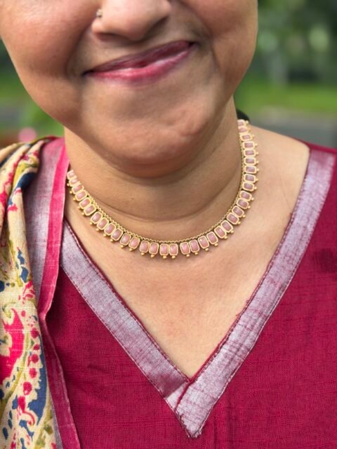 Pastel pink mala