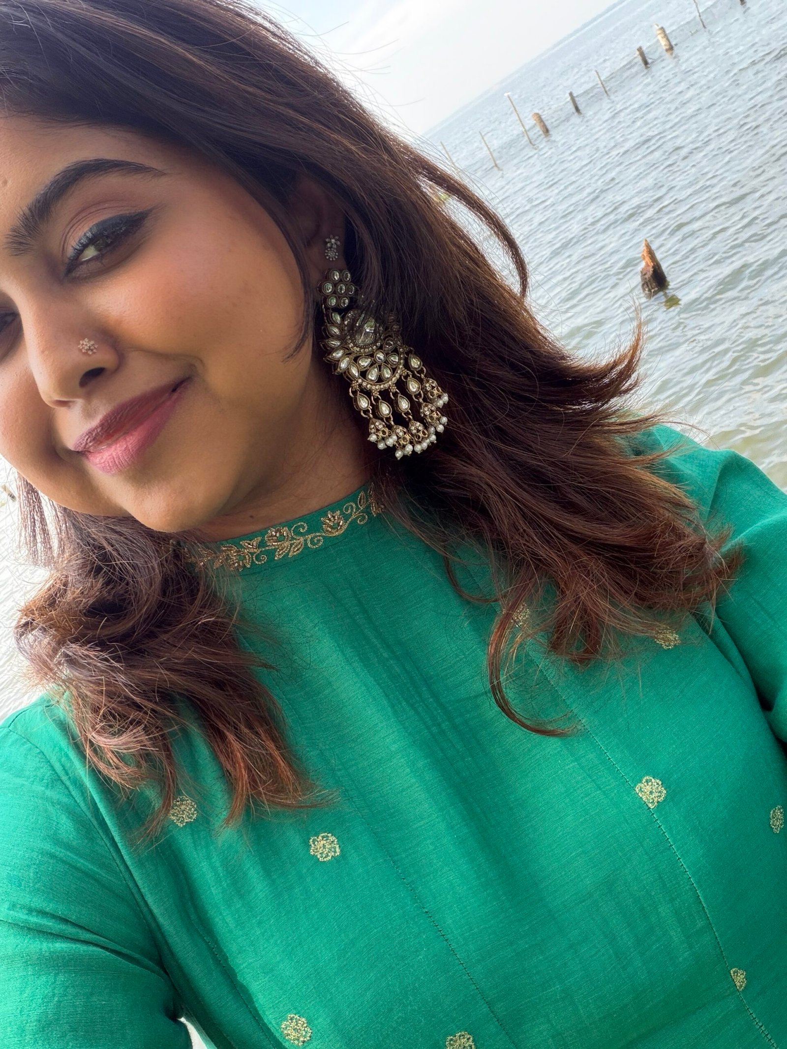 Party wear premium earring