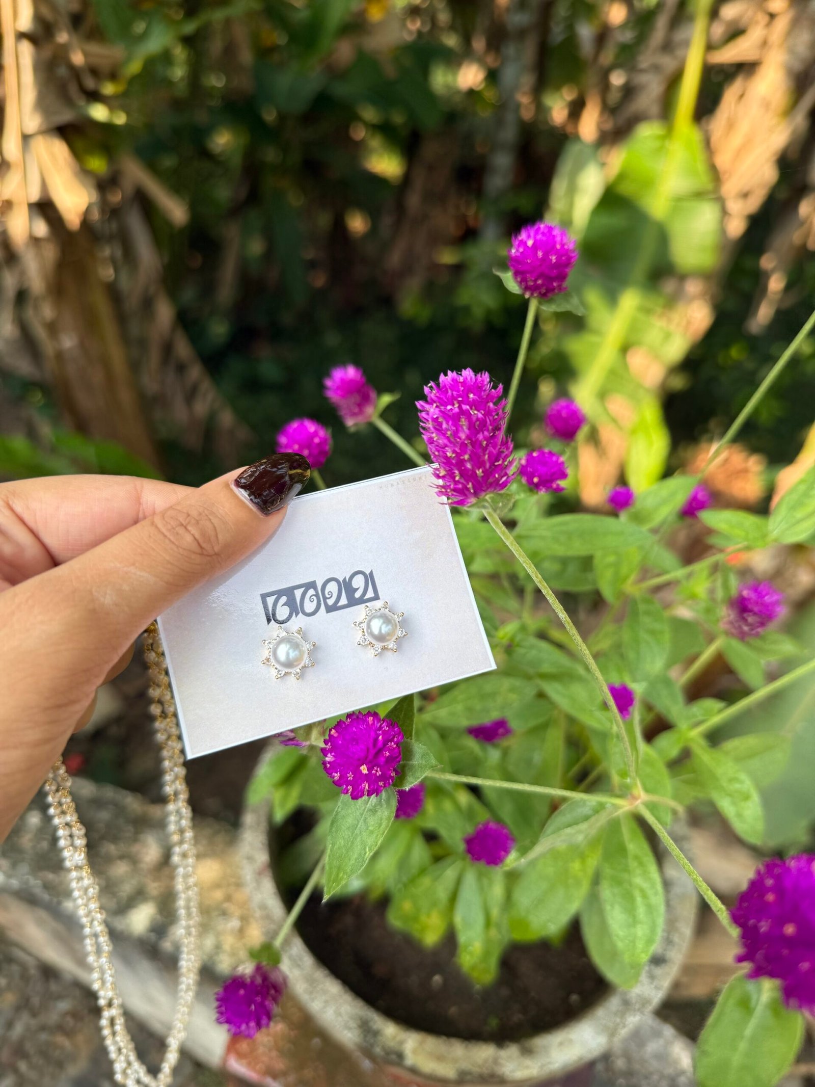 3 layer long chain + earring (3)