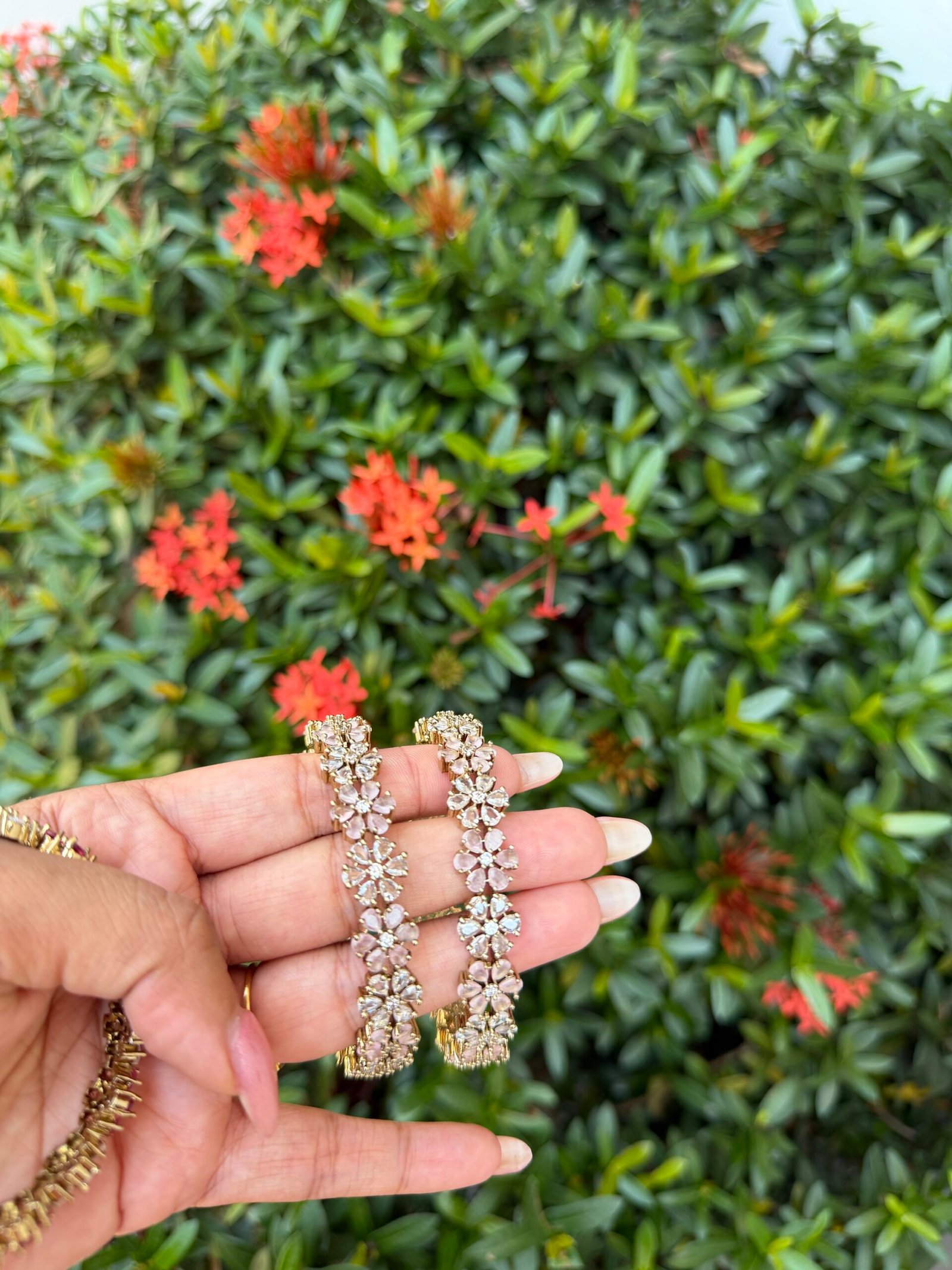 Pastel pink premium bangle