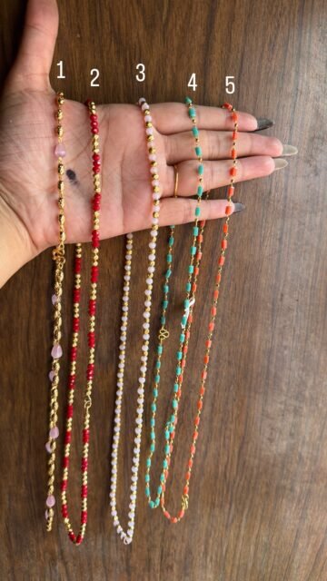 Dailywear single line chains