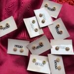 Pearl floral studs (19)