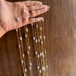 Baroque pearl mala ( 22)