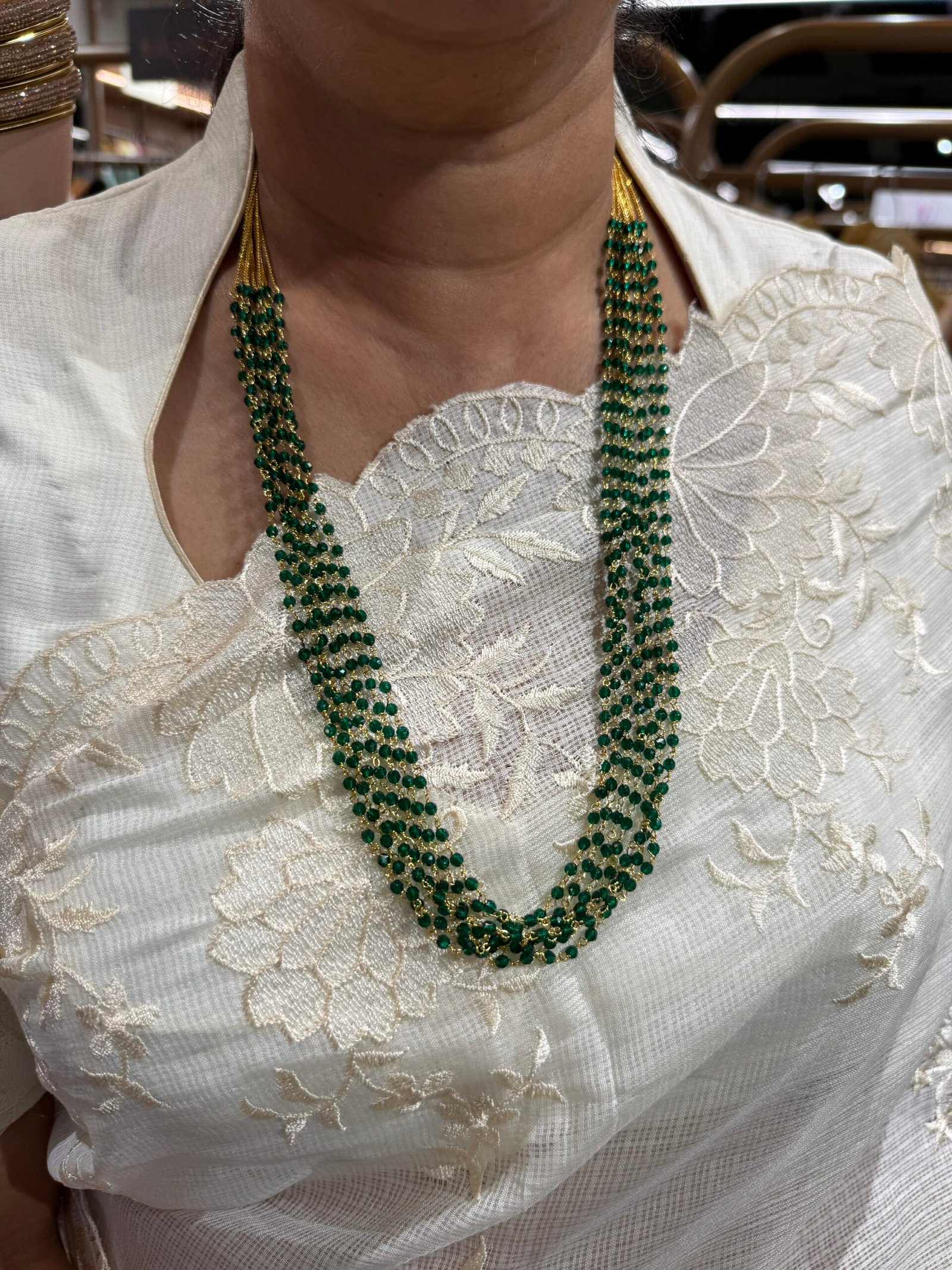 Green crystal layers