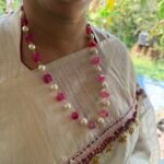 Single layer stone mala