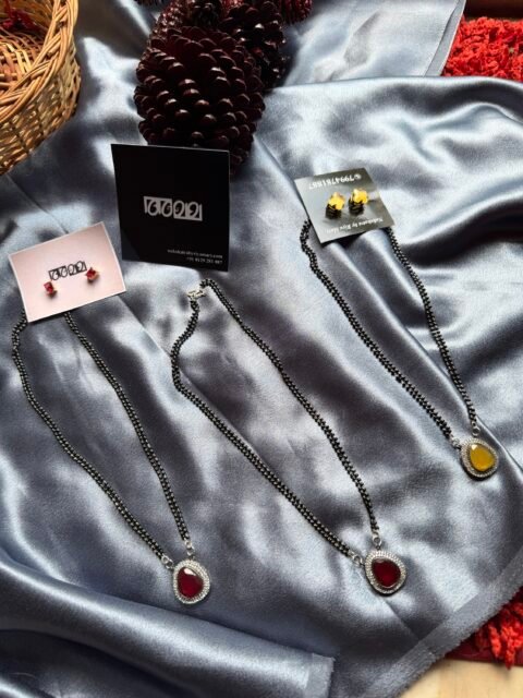 Mangalsutra in red