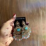 Pastel triad earring