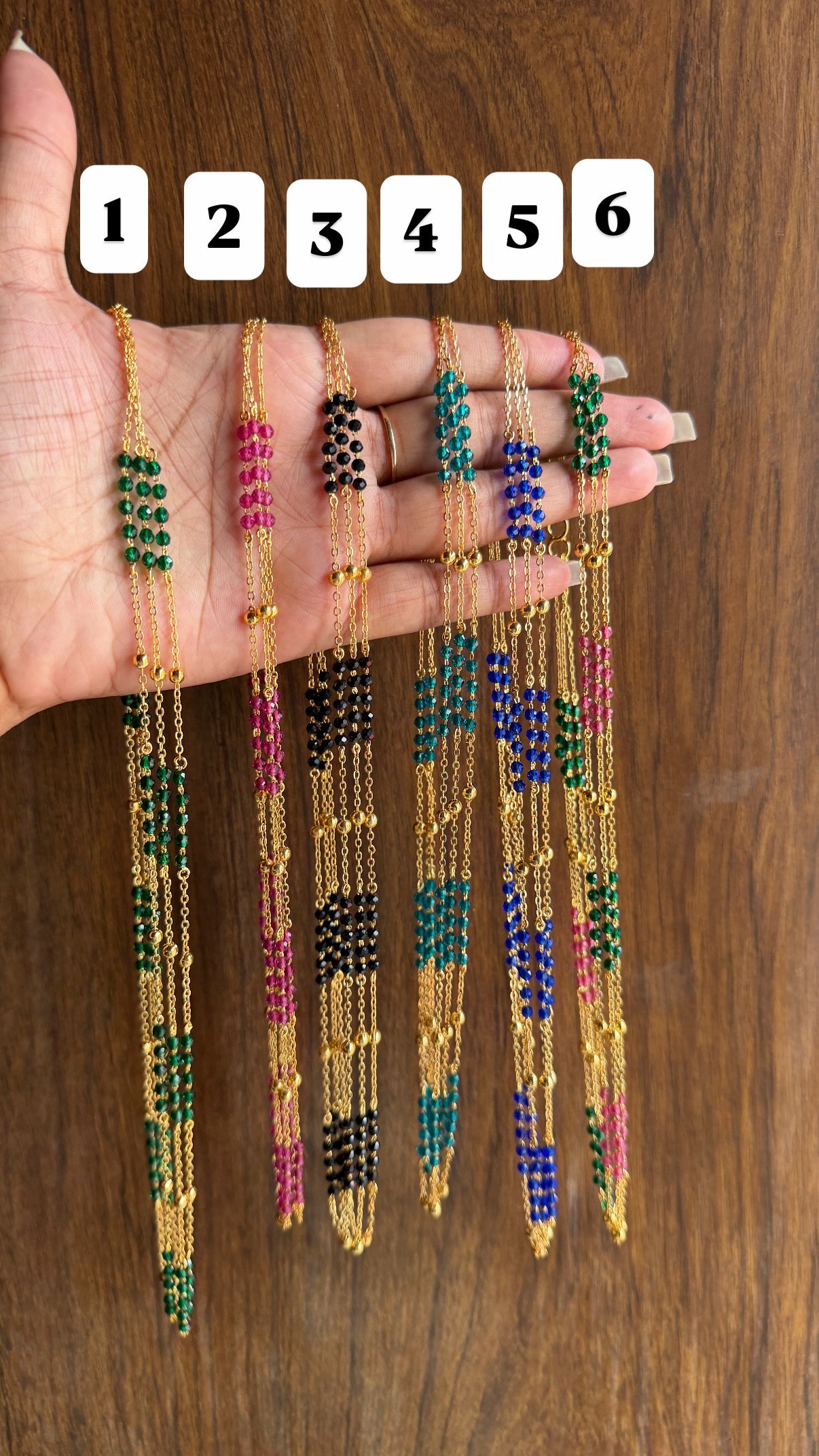 Crystal mala