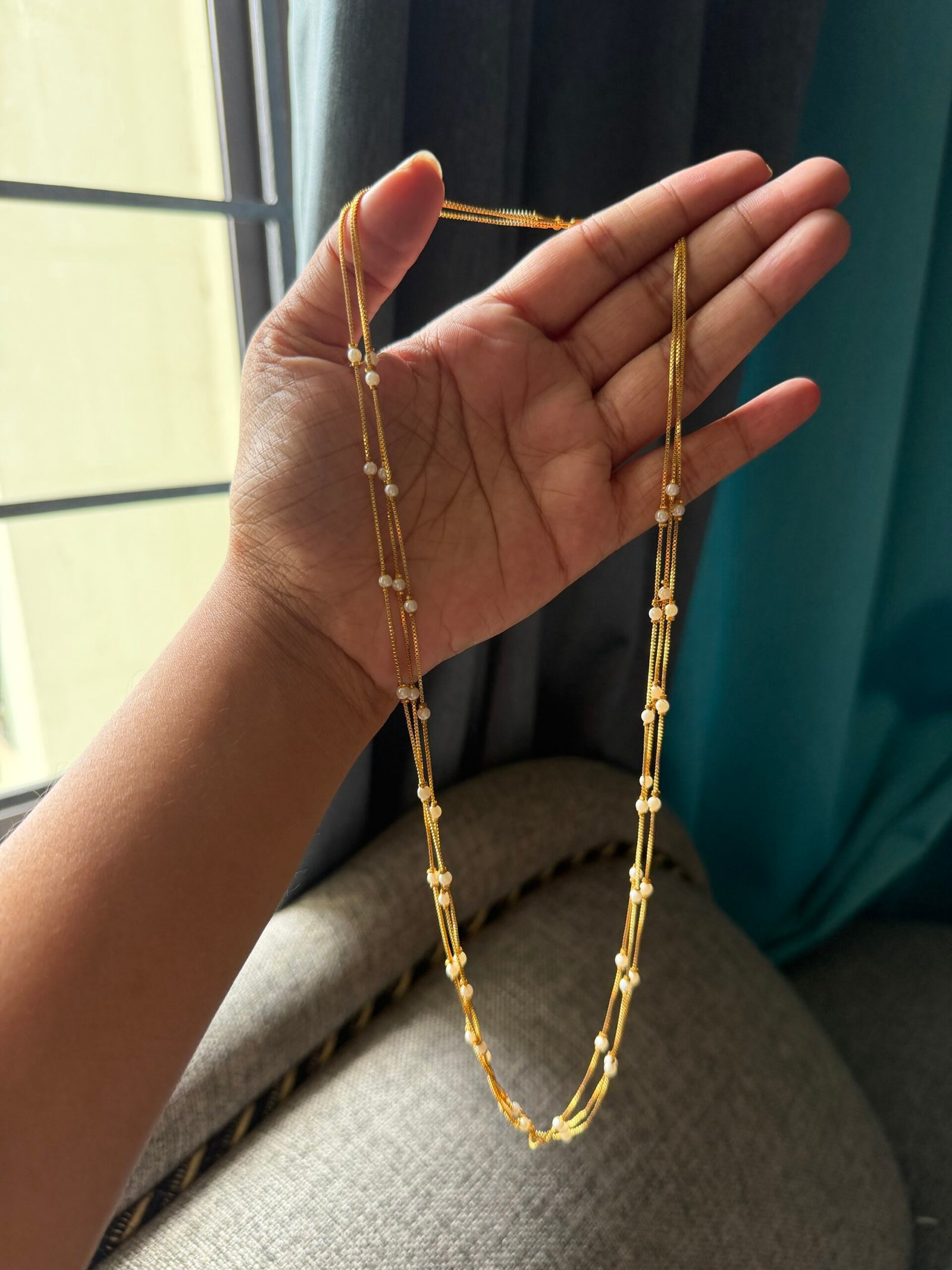 Pearl chains 🌸