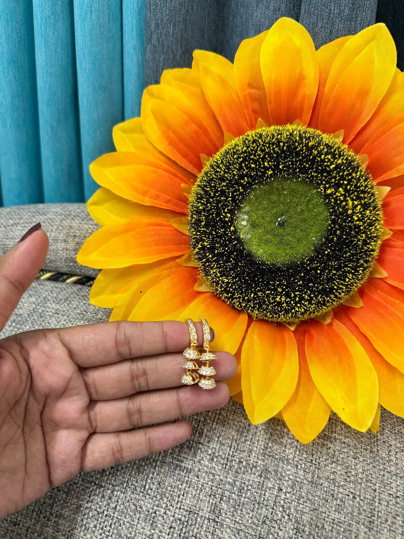 Ishaani inspired jhumka