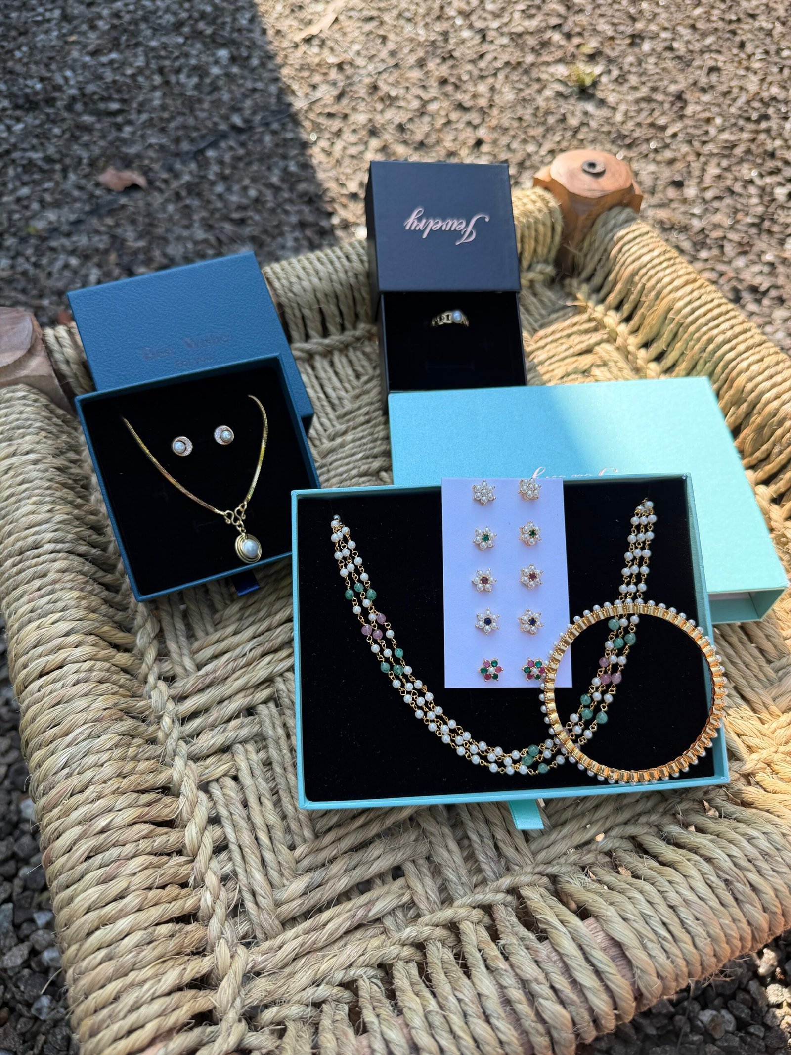 Gift set for mom pearl (A)
