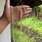 Double strand pearl mala set 🌸