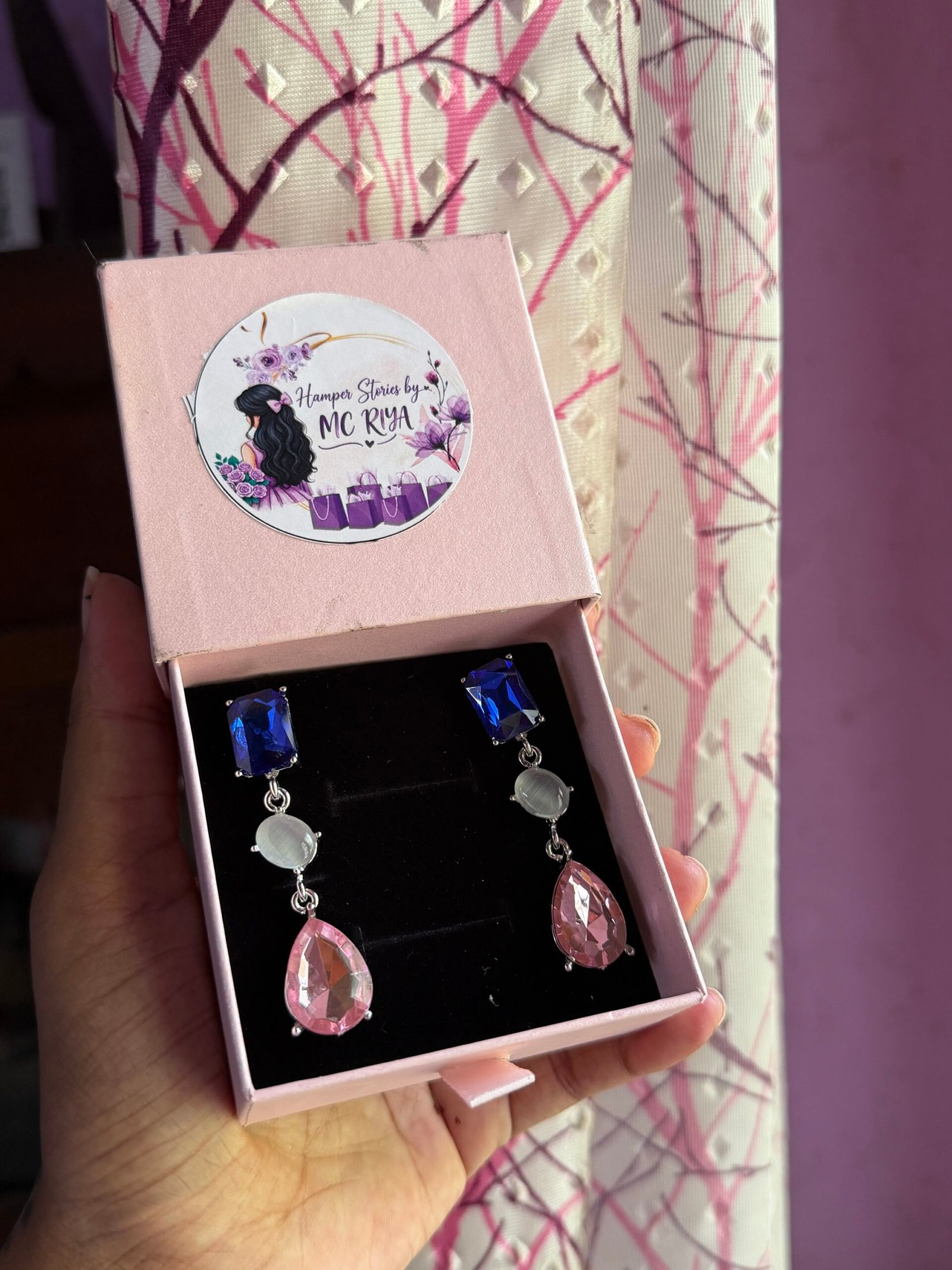 Candy pop drop earrings